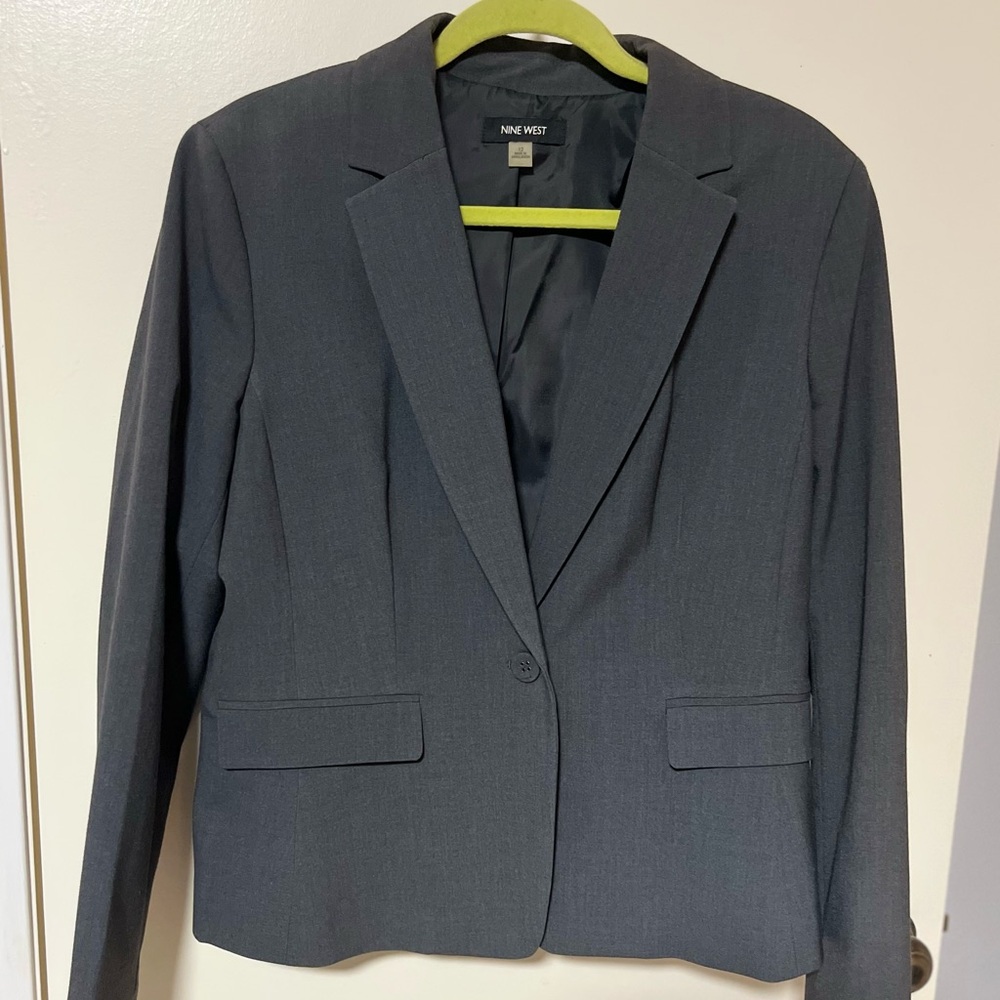 Nine West Charcoal Jacket